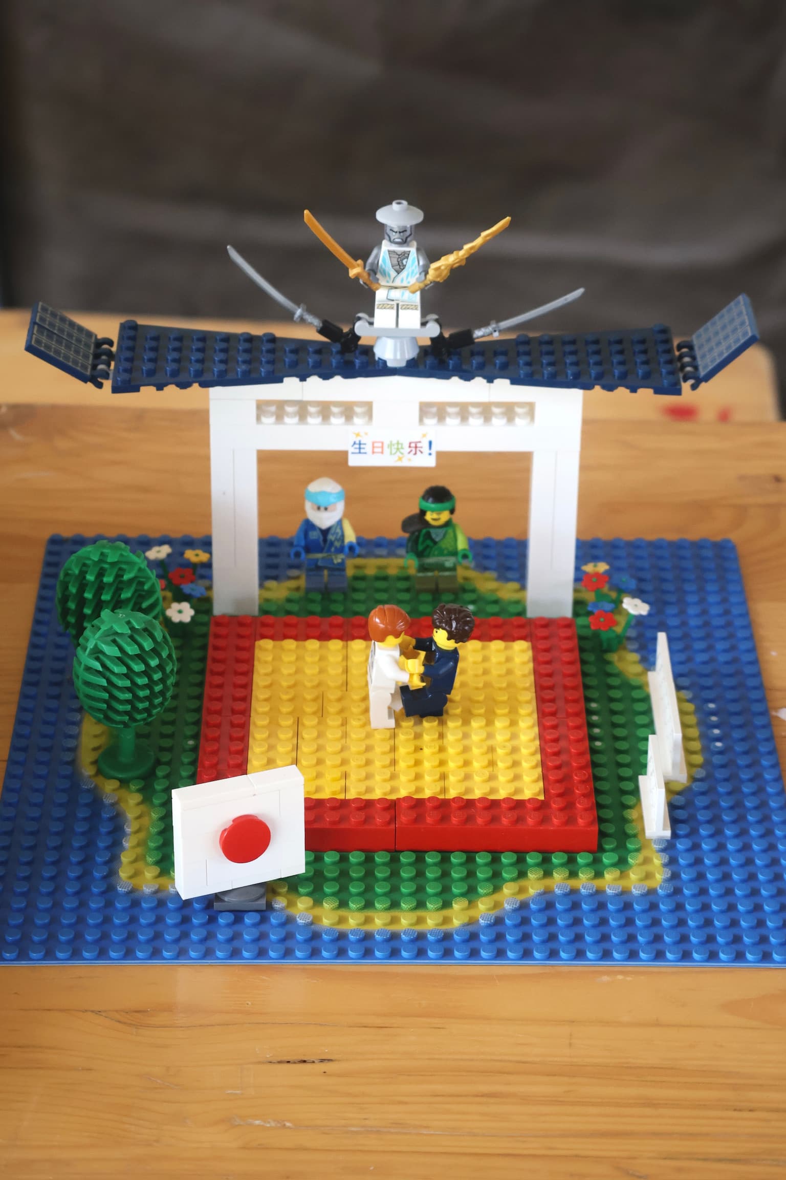 Judo tatami LEGO alkotás – kreatív közösség